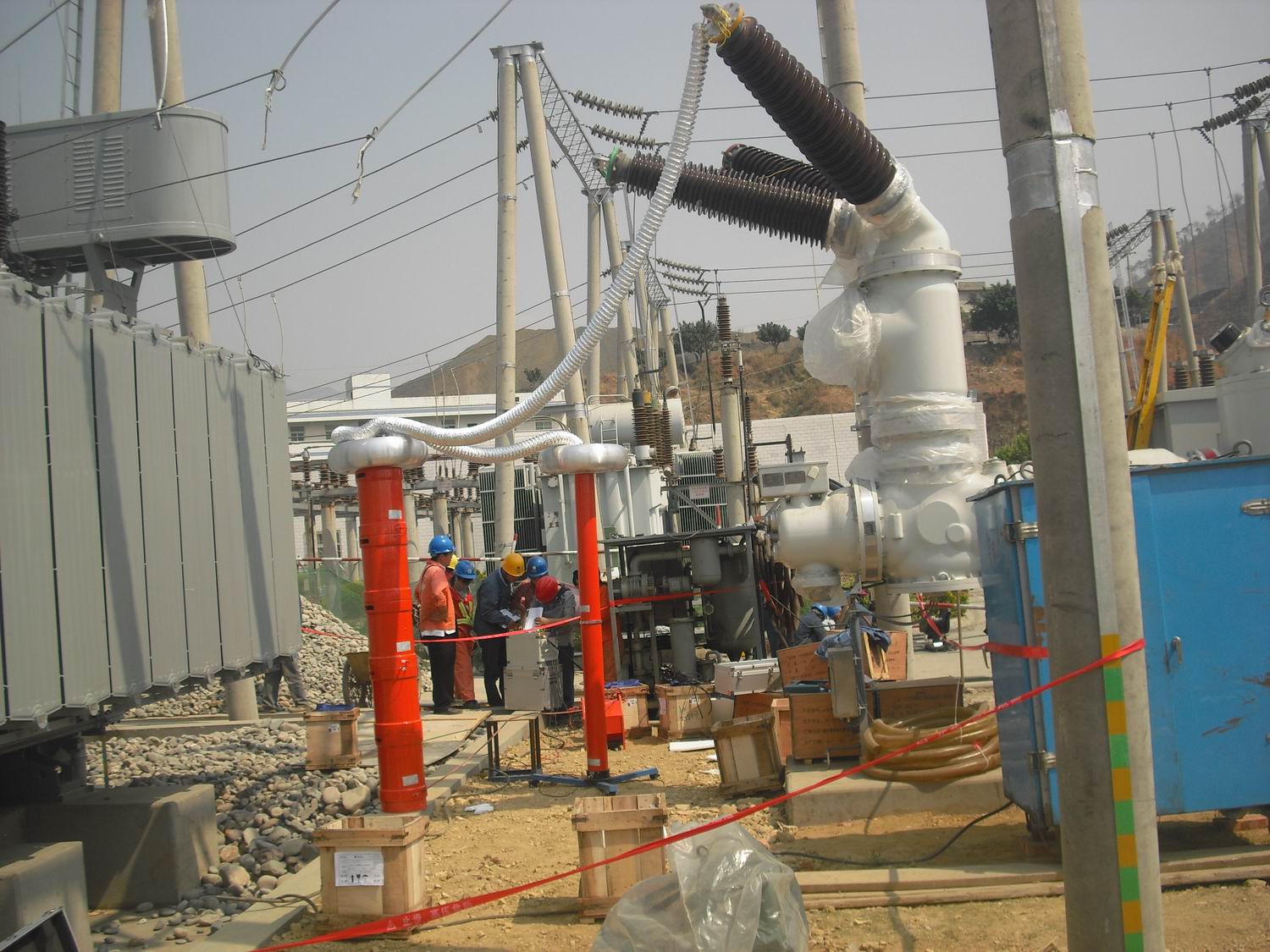 現(xiàn)場操作圖片展示